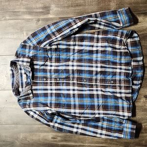 Cat and Jack long sleeve button up kids shirt